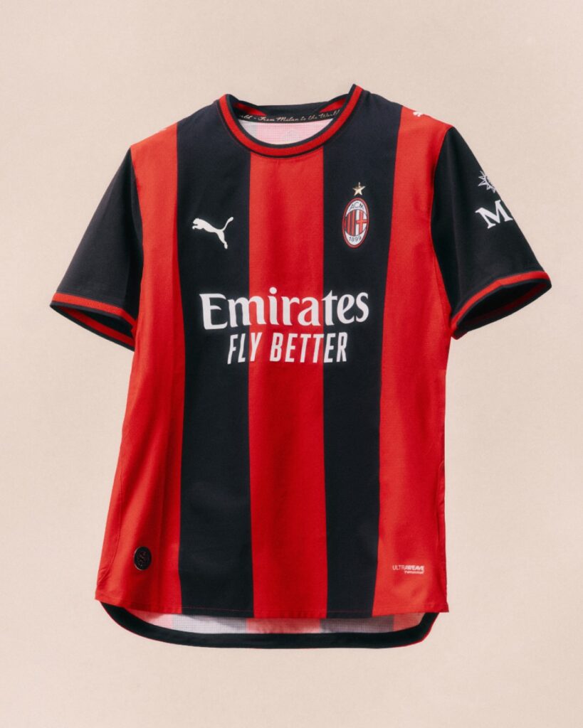 Maillot domicile de l'AC Milan 2026-2027