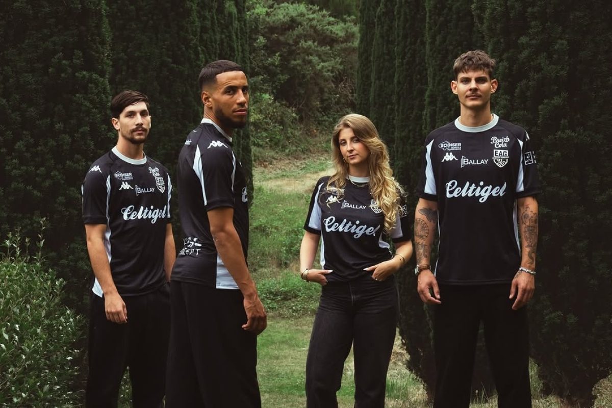 Le troisième maillot de l'EA Guingamp 2026-2027 avec Kappa