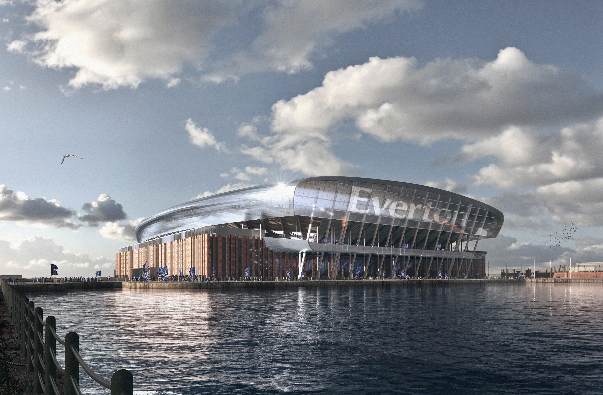 Everton dévoile son futur stade