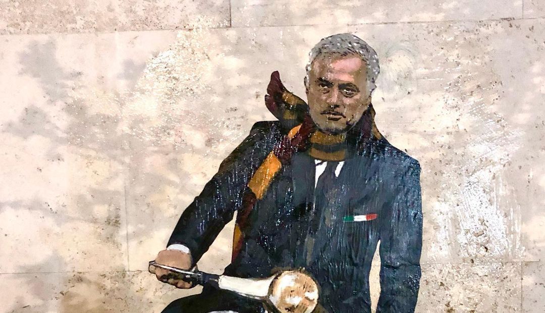 José Mourinho déjà immortalisé à Rome